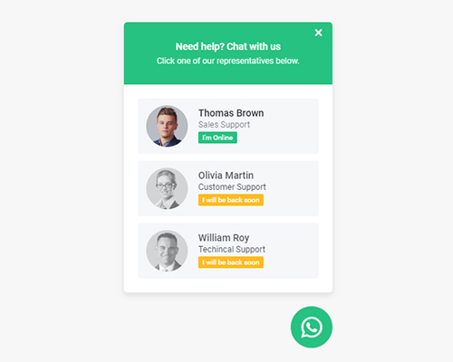 Online on specific days or at specific hours